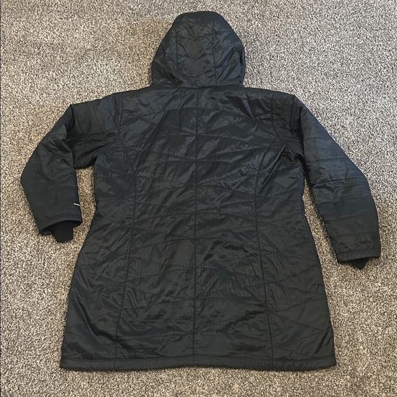 Women’s Columbia Omni-Heat Lightweight Hooded Long Jacket Size 2X - Picture 7 of 9